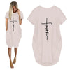Oversized T-shirt Jurk – Stijlvol en Comfortabel