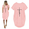 Oversized T-shirt Jurk – Stijlvol en Comfortabel