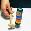 Springendes Magnetmännchen Daruma Holzspielzeug
