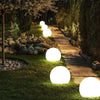 LumiGlow Sfera Luce - Lampada Solare da Giardino con Opzioni di Colore