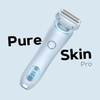 PureSkin PRO waterdichte damesraser voor zijdezachte huid - pijnloos, nat & droog