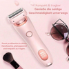 PureSkin PRO waterdichte damesraser voor zijdezachte huid - pijnloos, nat & droog