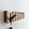 Appendiabiti da parete in legno per pianoforte - Design elegante con spazio di archiviazione funzionale