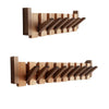 Appendiabiti da parete in legno per pianoforte - Design elegante con spazio di archiviazione funzionale