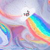 Bomba da bagno schiumosa arcobaleno