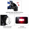 990000LM Oplaadbare LED hoofdlampe Zoombare Zaklamp Tactische Koplamp Fakkel