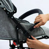 Royal Luxury Baby Kinderwagen 3-in-1 - Vielseitig und Luxuriöses Design