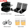 Ganci per il fissaggio a parete per biciclette
