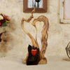 Eternal Love Decorazione in Legno - Romantica e Fatta a Mano