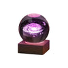Galaxy Crystal Ball | Palla di Cristallo Decorativa con Motivi Galattici