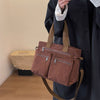 Schicke Cord-Tasche für die Schulter – Stilvoll & Geräumig