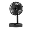 Ventilatore da tavolo telescopico pieghevole ricaricabile - portatile e silenzioso per ogni attività estiva