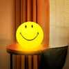 Lampada da notte Smiley – lampada da notte LED rotonda ricaricabile con interruttore touch per tavolo