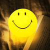 Lampada da notte Smiley – lampada da notte LED rotonda ricaricabile con interruttore touch per tavolo