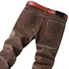 ClassicFit - Heren Corduroy Broek met Comfortabele Pasvorm