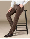 ClassicFit - Heren Corduroy Broek met Comfortabele Pasvorm
