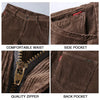 ClassicFit - Heren Corduroy Broek met Comfortabele Pasvorm