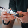 Super stiller Haustier-Nagelknipser mit LED-Licht