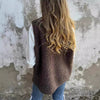 WarmVest - Gilet autunnale senza maniche da donna con bottoni