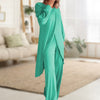Comfort Chic - Set elegante da donna con top e pantaloni