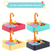 Mini Chef - Set da gioco per lavandino con rubinetto a flusso continuo