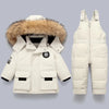 Kinder Winterjacken und Overall Set - Warm und Geschützt während Winterabenteuern