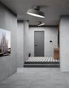Lampada da soffitto LED moderna girevole con illuminazione intelligente