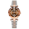 Diamant kwarts horloge voor vrouwen