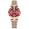 Diamant kwarts horloge voor vrouwen