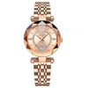Diamant kwarts horloge voor vrouwen