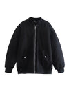 Giacca Bomber Oversize - Elegante e Calda per Autunno/Inverno