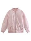 Giacca Bomber Oversize - Elegante e Calda per Autunno/Inverno