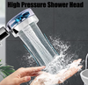 Testa doccia potente a risparmio idrico | 70% di consumo d'acqua in meno con al contempo più potenza!