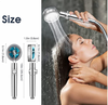 Testa doccia potente a risparmio idrico | 70% di consumo d'acqua in meno con al contempo più potenza!