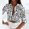 Blouse met Omslagkraag - Stijlvolle Lente Blouse