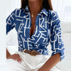 Blouse met Omslagkraag - Stijlvolle Lente Blouse