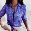 Blouse met Omslagkraag - Stijlvolle Lente Blouse