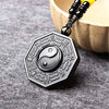 Collane Obsidiana Yin Yang