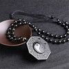 Collane Obsidiana Yin Yang