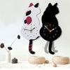 Purrfect Time | Orologio da parete gatto carino