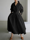 Madison | Elegante Jurk met Lange Mouwen en Kraag