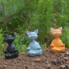 Mischievous Buddha Cat Statue™ | Ontspan en mediteer samen met dit kattenbeeldje - HYPEBAY NL