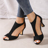 Ava | Modische Damensandalen mit Absatz