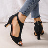 Ava | Modische Damensandalen mit Absatz