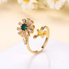 Spinning Sunflower Ring | Kalmerend Effect | 1+1 GRATIS - HYPEBAY NL