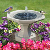 SolFloe | Fontana decorativa per bere per uccelli nel giardino