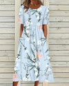 Daisy | Vintage Bloemenprint jurk voor Zelfvertrouwen en Schoonheid