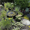 SolFloe | Fontana decorativa per bere per uccelli nel giardino