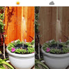 SolFloe | Fontana decorativa per bere per uccelli nel giardino