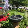 SolFloe | Fontana decorativa per bere per uccelli nel giardino